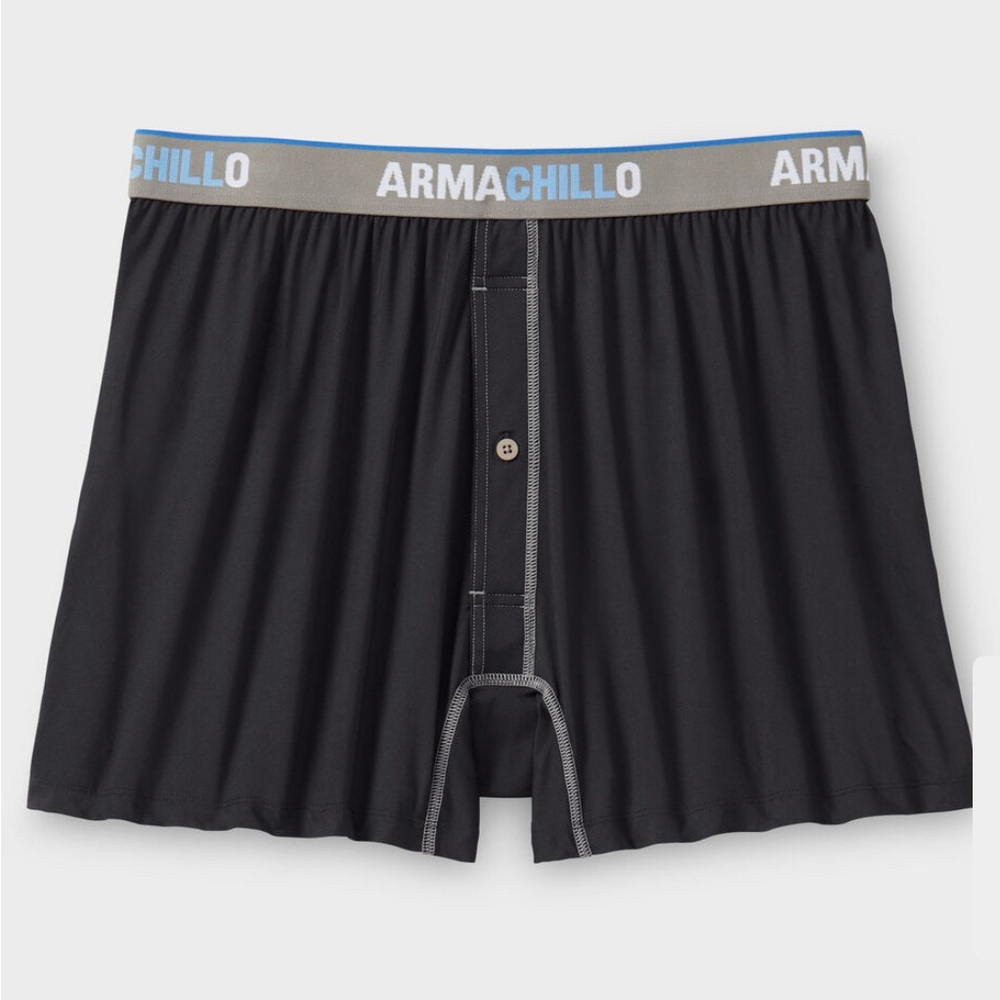 Duluth Trading Co Men's Armachillo Cooling Boxers. Set of 6. Size 2X Black. - Picture 2 of 11